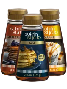 Sukrin syrup x 3