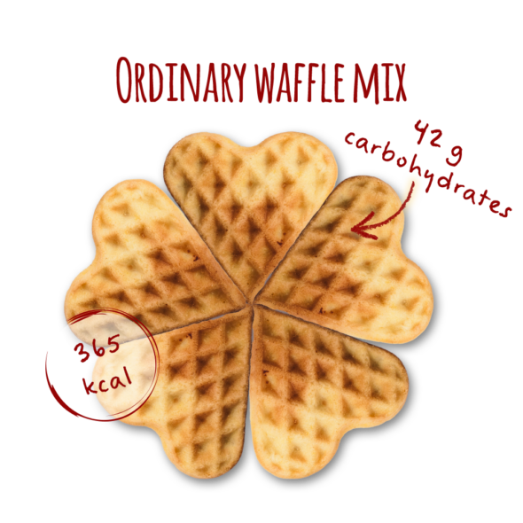 Ordinary waffle mix