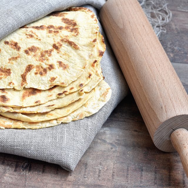 Gluten-free and low-carb tortillas