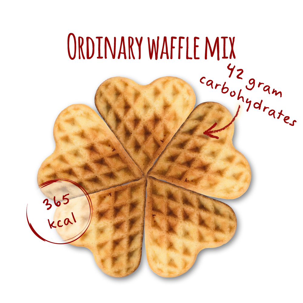 Ordinary waffle mix