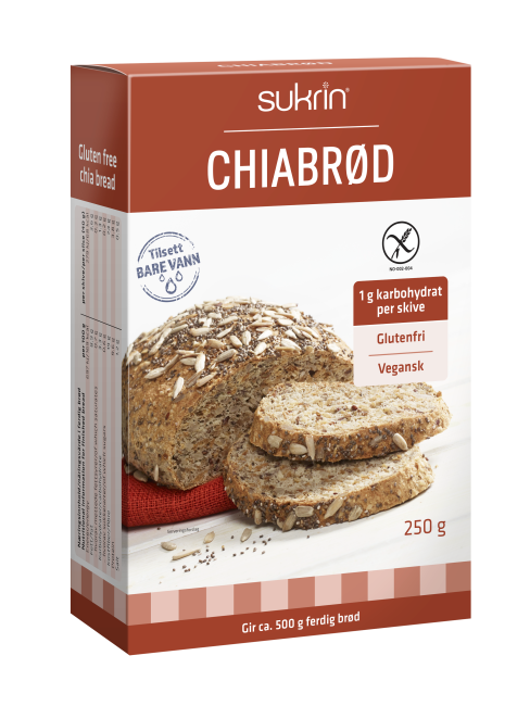 Chiabrød 250 g NOR