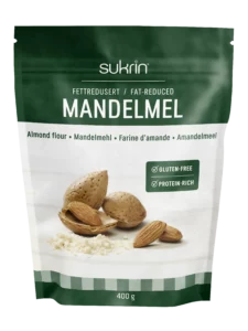 Sukrin fettredusert Mandelmel 400g EU NOR