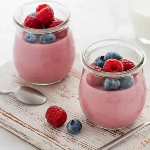 Bærmousse med Dessert mix